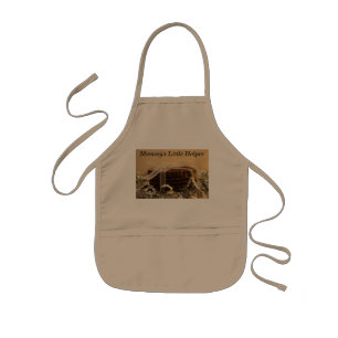 Choloclate Dutch Cookies Kids Apron