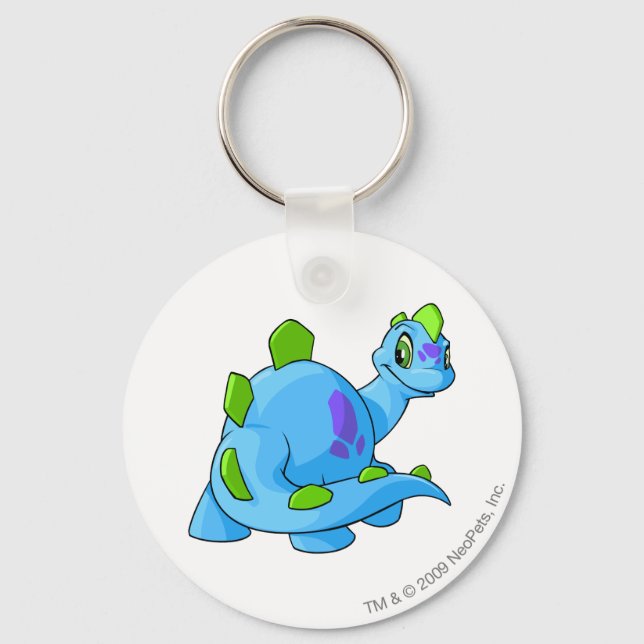 Chomby Blue Keychain (Front)