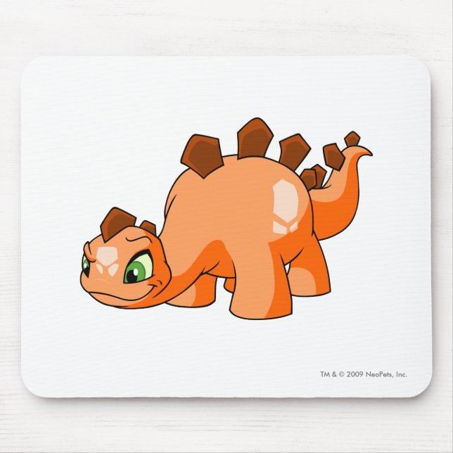 Chomby Orange Mouse Pad (Front)