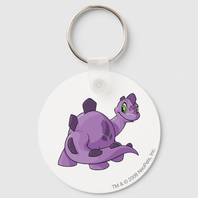 Chomby Purple Keychain (Front)
