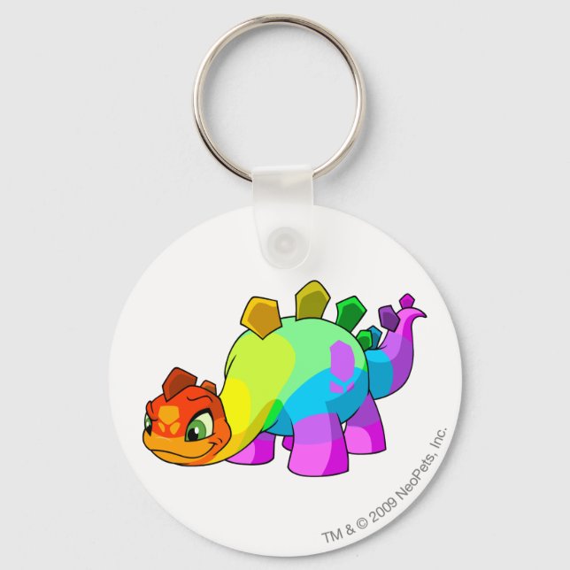Chomby Rainbow Keychain (Front)