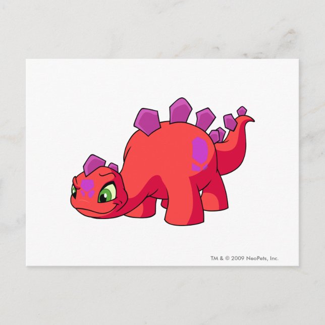Chomby Red Postcard (Front)