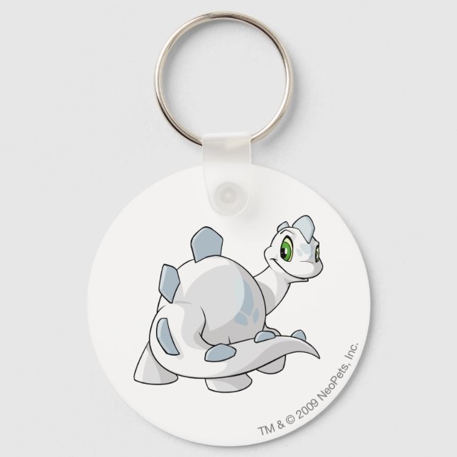 Chomby White Keychain (Front)
