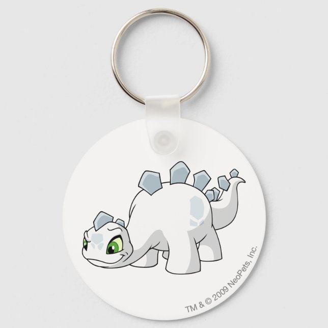 Chomby White Keychain (Front)