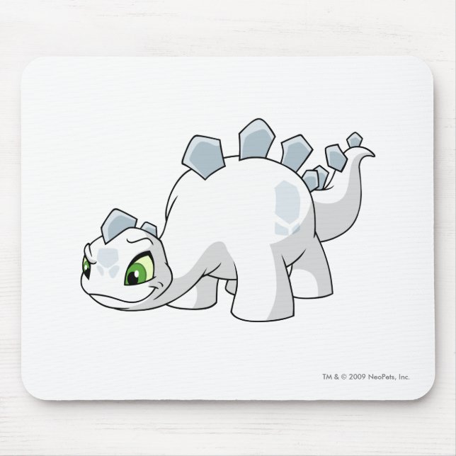 Chomby White Mouse Pad (Front)