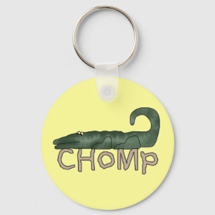 Chomp Alligator Tshirts and Gifts Keychain