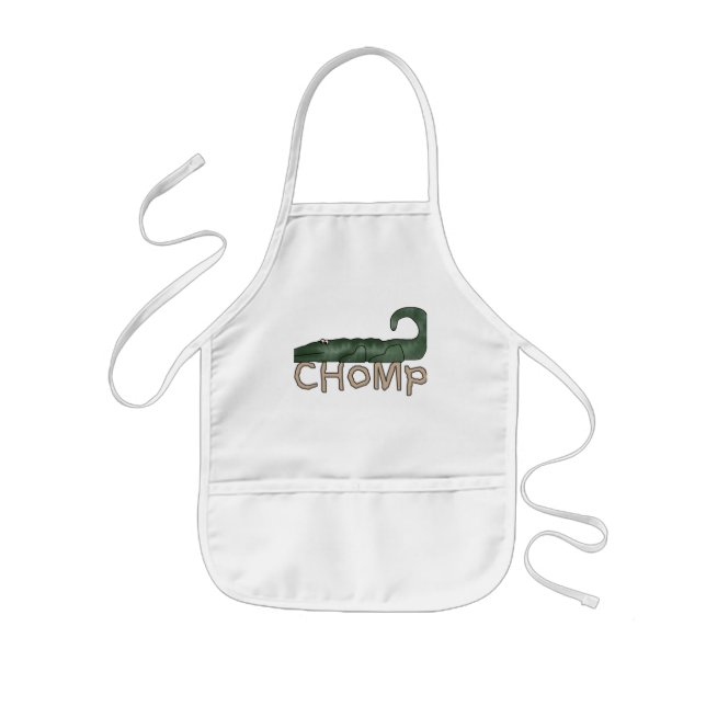 Chomp Alligator Tshirts and Gifts Kids Apron (Front)
