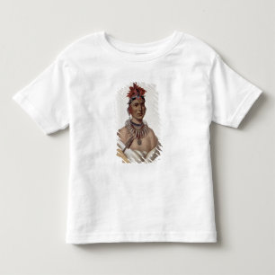 Chon-Ca-Pe or 'Big Kansas', an Oto Chief Toddler T-shirt