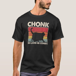 Chonk Ca Meme  Retro Style Vintage Cats Memes T-Shirt