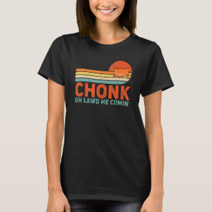 Chonk Ca  Meme   Retro Style Vintage Cats Memes T-Shirt