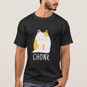 Chonk Cat Funny Scale Meme T-Shirt