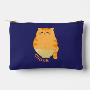 Chonk Cat in a Bowl Accessory Pouch