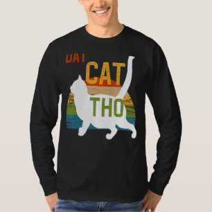 Chonk Cat Meme All About Dat Chonky 70s Vintage Su T-Shirt