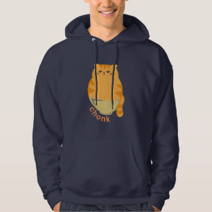 Chonk Orange Cat Hoodie