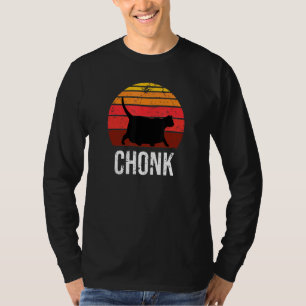 Chonker Meme Inspired Fat Cat Meme Related He Comn T-Shirt