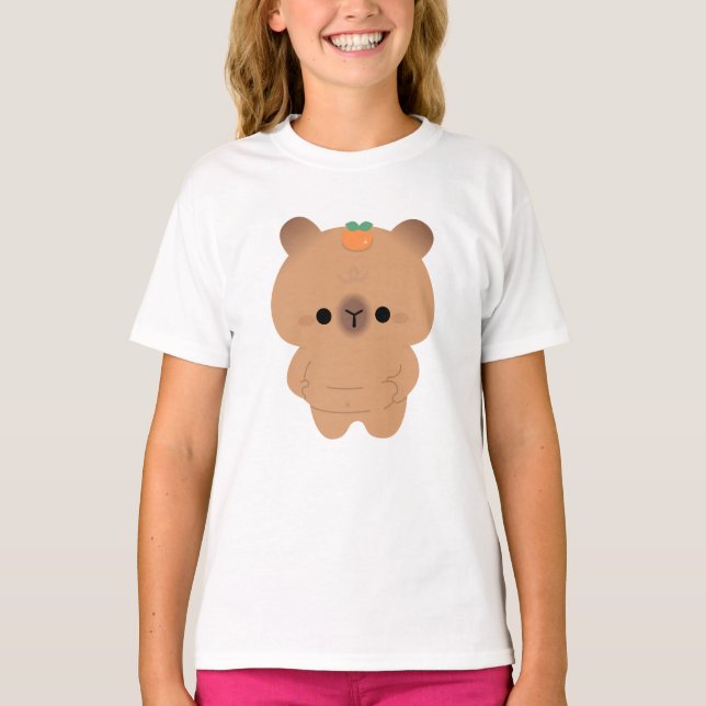Chonky Capybara T-Shirt (Front)