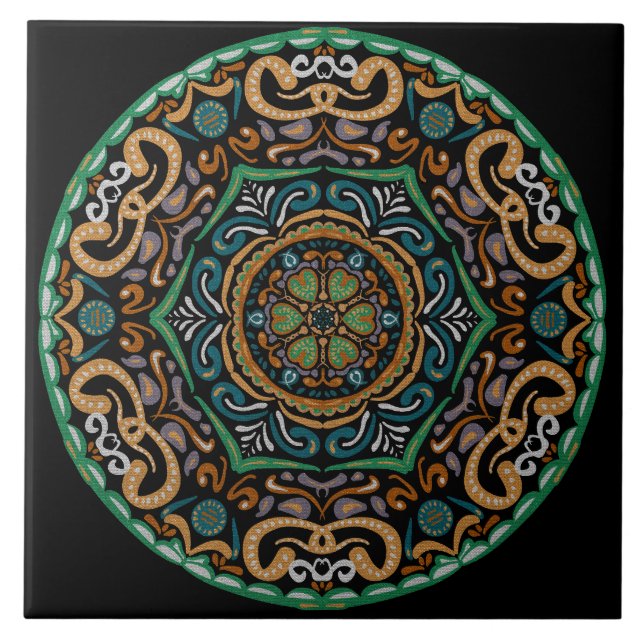 Chons Da Mandala Tile (Front)