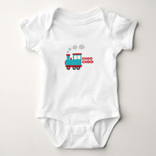 Choo Choo! Baby Bodysuit