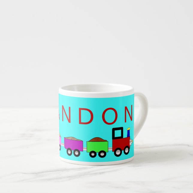 Choo Choo Choo Train de l'enfant Mug (Devant droit)