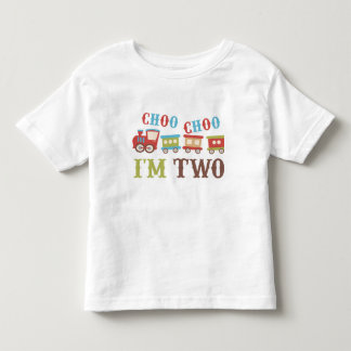 Choo Choo I'm Two Birthday T-shirt