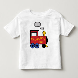 Choo Choo I'm Two Toddler T-shirt