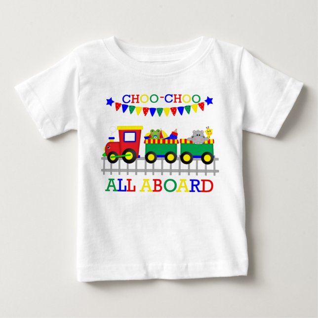 Choo-Choo Red Train Infant T-Shirt (Front)