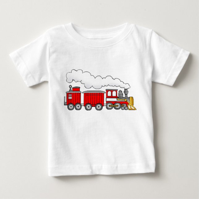 Choo Choo-Train Baby T-Shirt (Front)