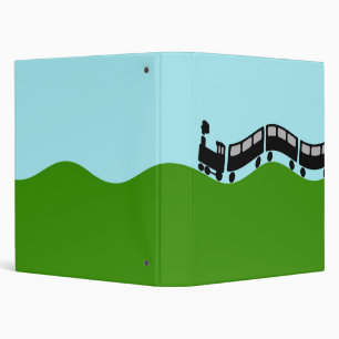 Choo choo train binder