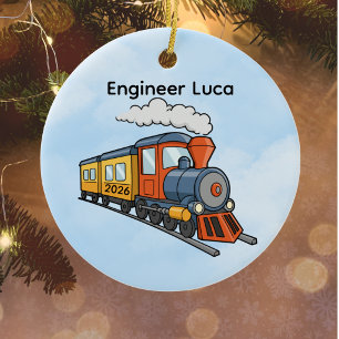 Choo Choo Train Boy's Toddler Ornament