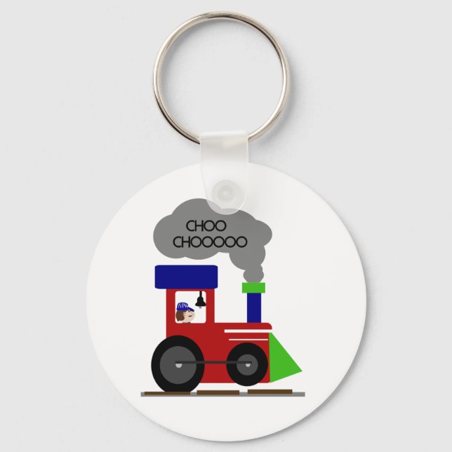 Choo Choo Train Keychain (Front)