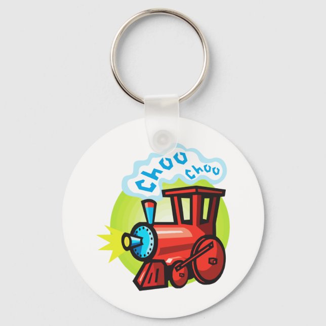 Choo Choo Train Keychain (Front)