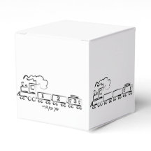 Choo Choo Train Upsherin Favour Box