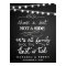 Choose A Seat String Lights Chalkboard Wedding