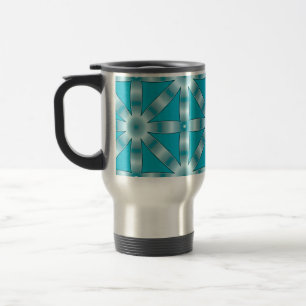 Choose Any Colour Repeated Star Pattern Travel Mug