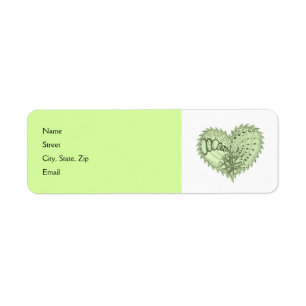 Choose Any Colour Spiky Edgy Fire Love Heart