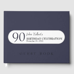 Choose Colour Birthday Retirement Memorial Guest B Book