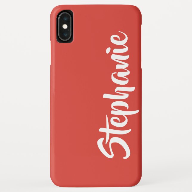 Choose Colour Personalized iPhone XS, XS Max, XR Case-Mate iPhone Case (Back)