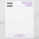 Choose Colours Business Office Letterhead with Log<br><div class="desc">Custom Colours - Simple Personalized Your Modern Business Office Letterhead with Logo - Choose / add your favourite elements and text colours / font and size ! Resize and move or remove and add elements - Image / text with customization tool ! Add Your Logo - Image - Photo /...</div>