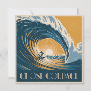 Choose Courage Invitation