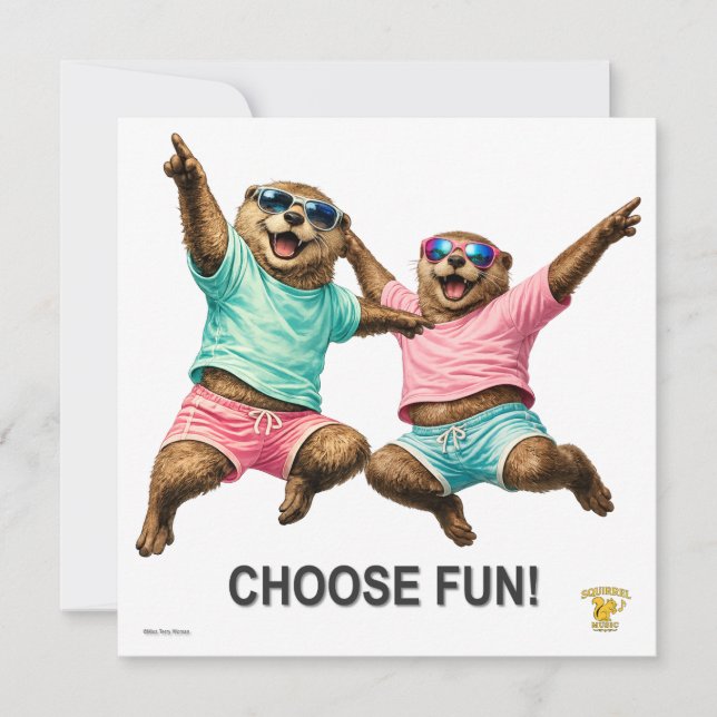 Choose Fun Otter Duo (Front)