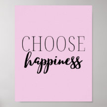 Choose Happiness Inspirational Quote On Happy Life