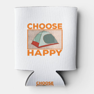 Choose Happy Can Cooler