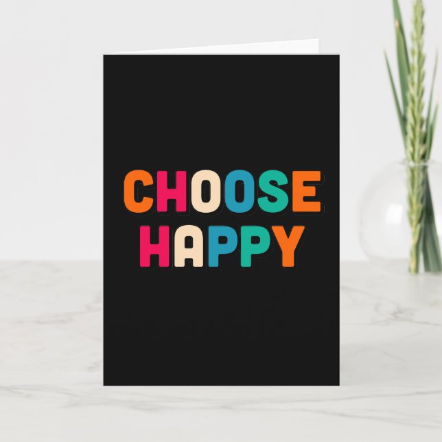 Choose happy card (Front)