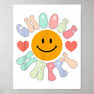 Choose Happy Motivational Insrational Sitive Poster