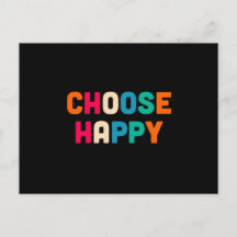 Choose happy