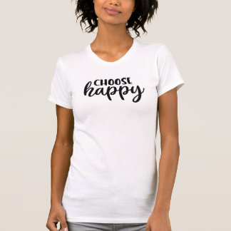 Choose Happy short sleeve T-shirt