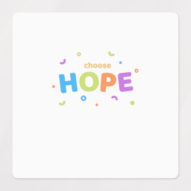 Choose hope (Design 1)