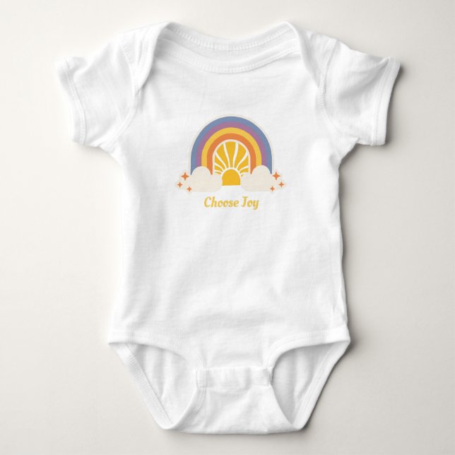 Choose Joy Baby Bodysuit (Front)