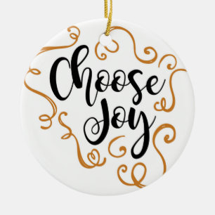 Choose Joy, Christmas Ornament