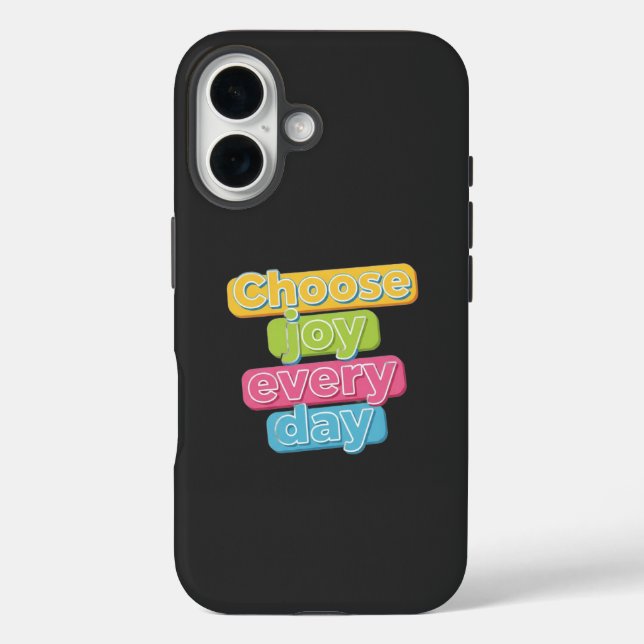 Choose Joy Everyday ! Case-Mate iPhone Case (Back)